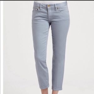 Tory Burch Alexa Cropped Skinny Pants Size 25